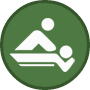 Massage therapy icon