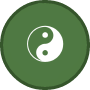 Acupuncture and traditional Chinese medicine icon