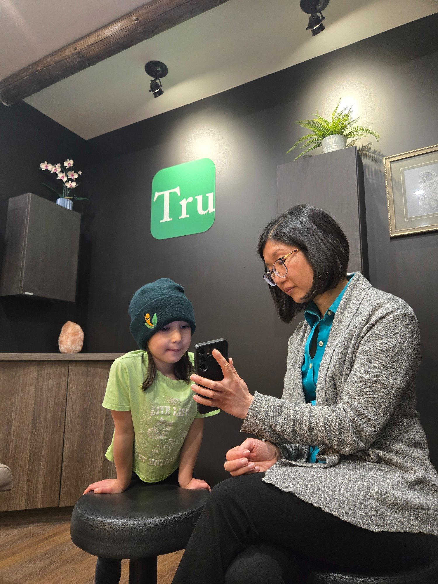 Dr. Irene Chan at the TruChange Naturopathic clinic in Hespeler, Cambridge